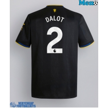 Manchester United Diogo Dalot #2 Replica Third Shirt 2025-26 Short Sleeve